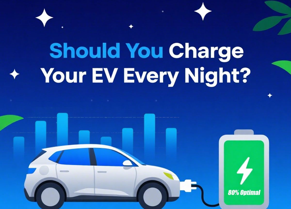 should i charge my ev every night