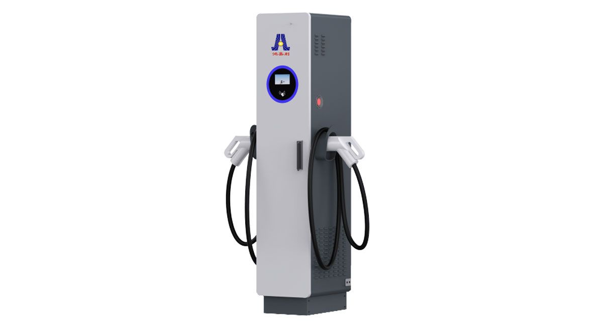 Air-cooled fast charging terminal