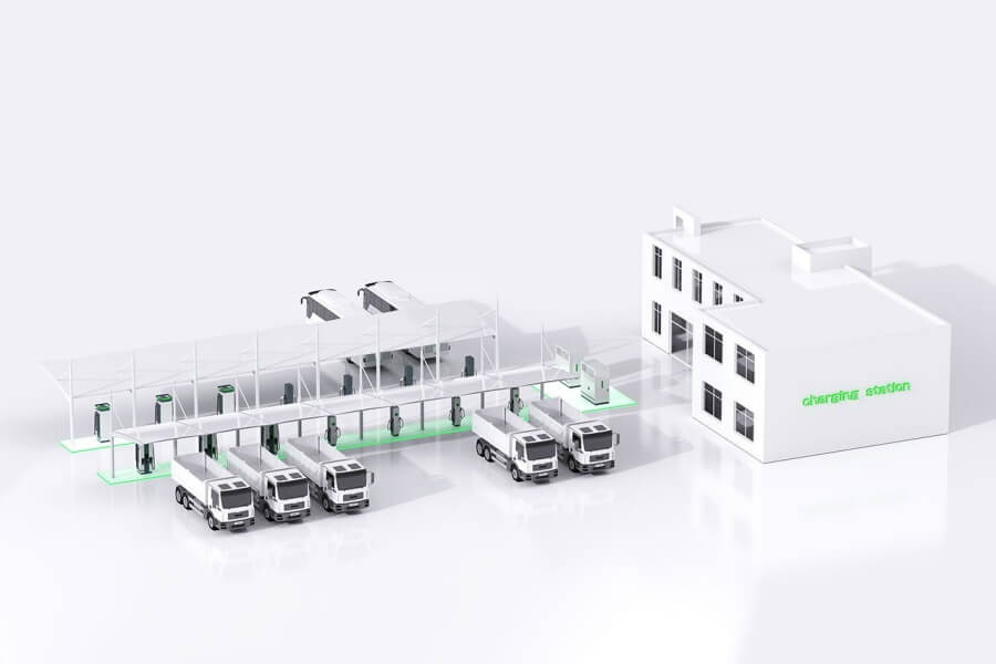 Heavy Duty Truck Charging Solution