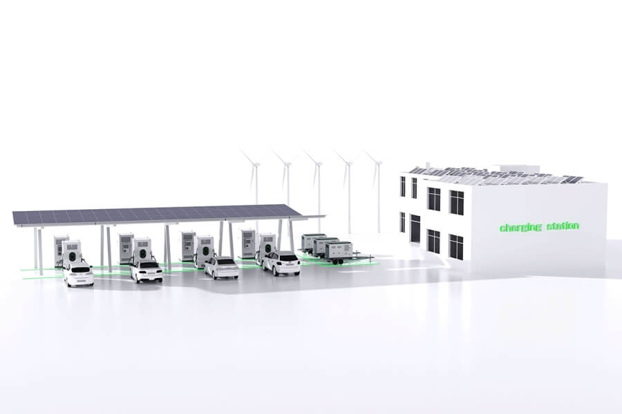 Zero-carbon EV Charging Solution