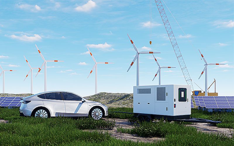 Mobile Energy Storage and Charging Integration Solution