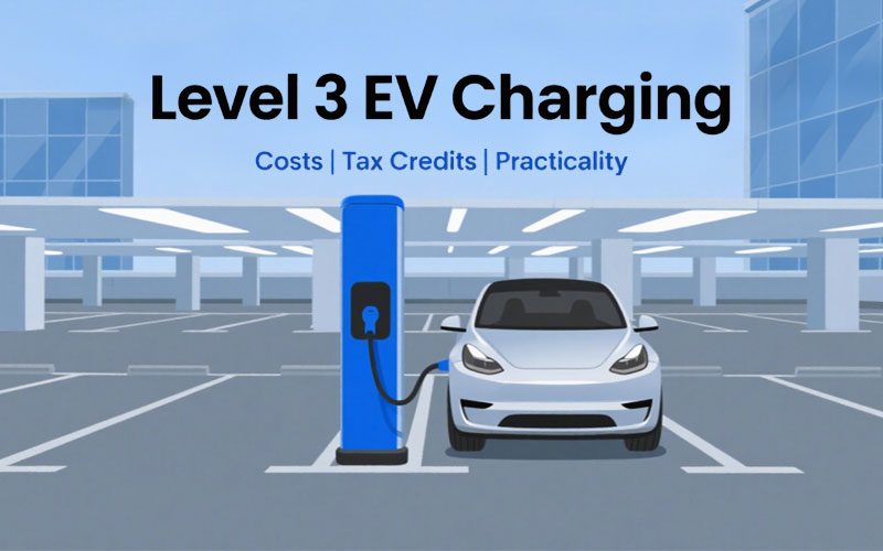 Level 3 EV Charging: Costs, Tax Credits, and Practicality