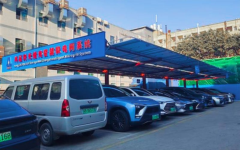 PV-Energy Storage-Charging Integrated Charging Station 01