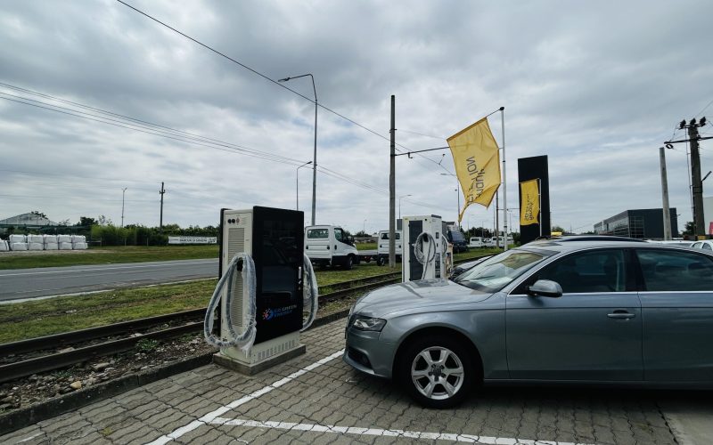 Overseas-commercial-EV-charging-site-with-installed-DC-charging-equipment