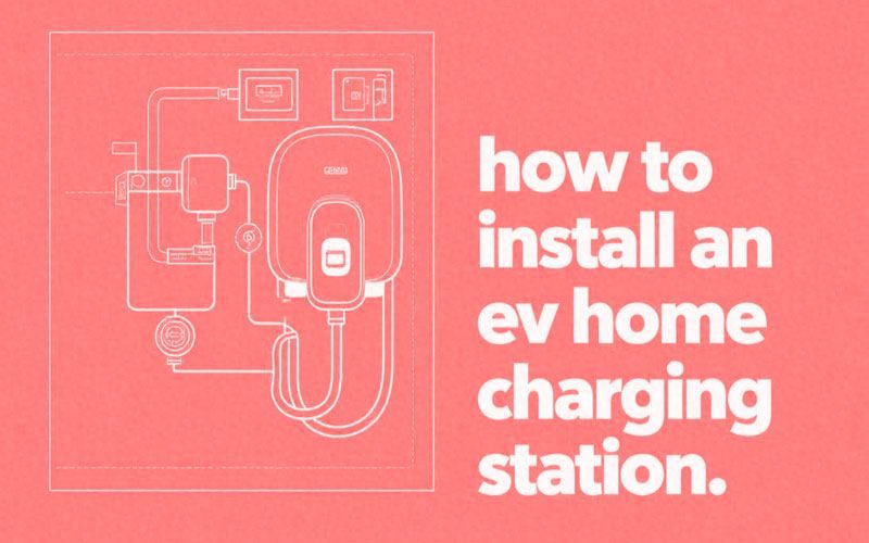 how to install an ev home charging station
